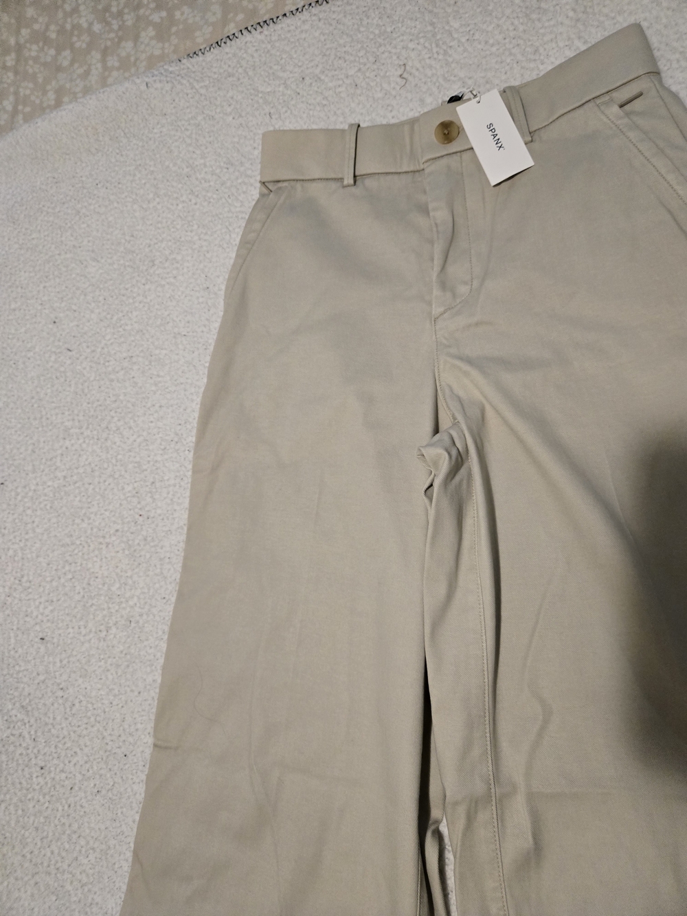 SPANX Neutral Beige Trousers
